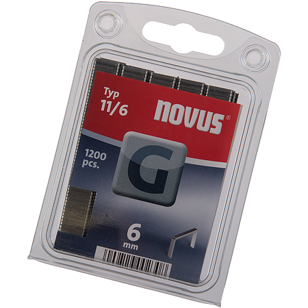 Capse Novus G 11, pentru capsatoare manuale si electrice, zinc, 10,6 x 6 mm
