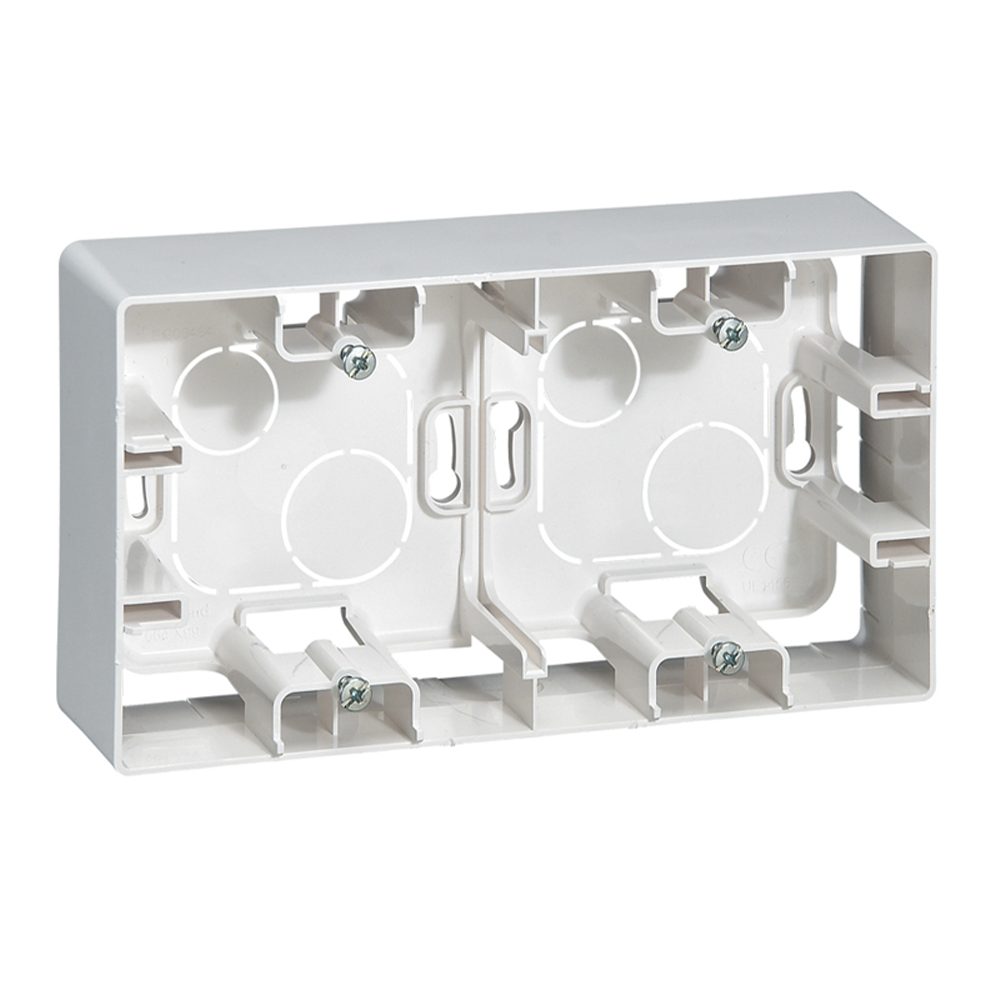 Doza 2 module Niloe, Legrand 664799, montaj aparent