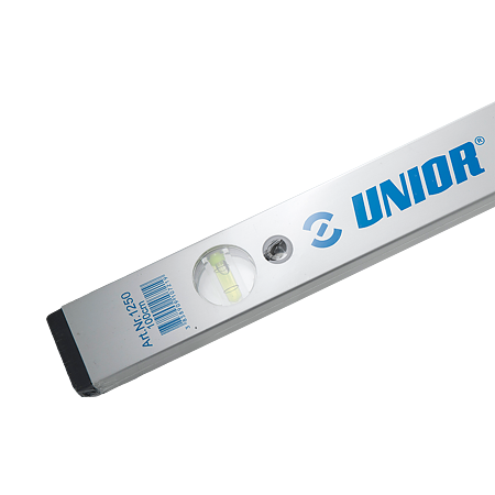 Nivela cu bula Unior 1250, cu 2 indicatori, din aluminiu, 1000 mm Nivela cu bula Unior 1250, cu 2 indicatori, din aluminiu, 1000 mm