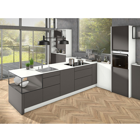 Pal lacuit Egger PerfectSense U961 TM Gri grafit, mat, antiamprenta, decor uni, 2800 x 2070 x 19 mm