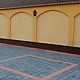 Pavele Elis P3, patrat, rosu, 20 x 20 x 6 cm