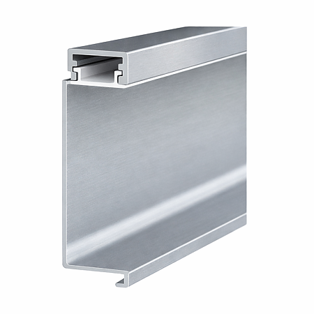 Profil aluminiu Gola C pentru banda LED, aluminiu anodizat mat, 4 m