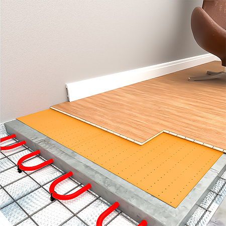 Folie parchet polietilena expandata, Isoteckline UHD Thermo Roll, 1.8 mm, 12.5 x 1 m