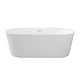 Cada baie freestanding Sanotechnik Reno white, montaj dreapta, acryl, alb, 170 x 75 x 58 cm