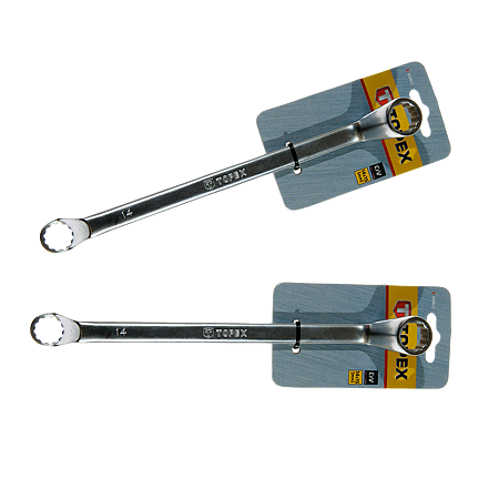 Cheie inelar-cotita, Topex 35D811, 14 x 15 mm, 230 mm Cheie inelar-cotita, Topex 35D811, 14 x 15 mm, 230 mm