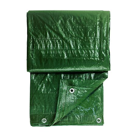  Prelata textila cu ocheti Color Expert, verde, 4 x 6 m 