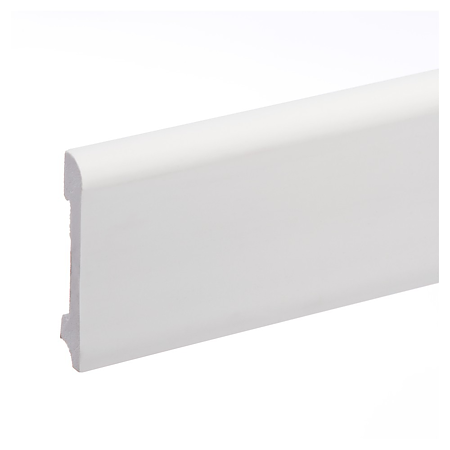 Plinta duropolimer, alb, Elegance, 2440 x 13 x 78 mm