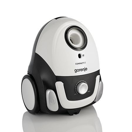 Aspirator cu sac Gorenje Compact XS, 2 l, 750 W, alb/negru Aspirator cu sac Gorenje Compact XS, 2 l, 750 W, alb/negru