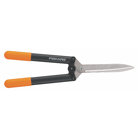 Foarfeca pentru gard viu Fiskars HS52, manere ergonomice, 544 mm, negru+oranj