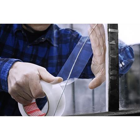 Banda adeziva pentru fixare si reparatie Tesa 4668, transparent, 33 m x 50 mm