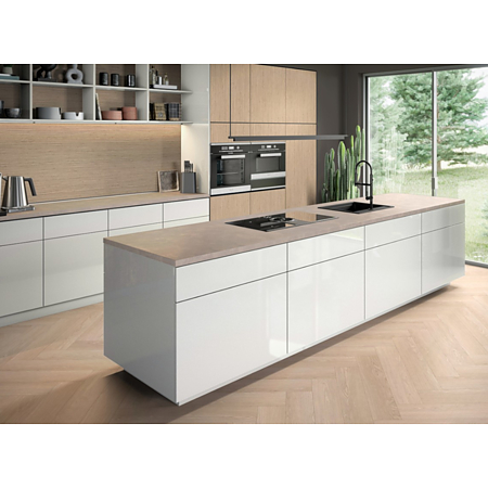 Placa MDF lacuit Egger PerfectSense W110 PG Alb alpin, lucios sticla, 2800 x 2070 x 19 mm