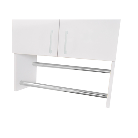 Dulap baie suspendat Badenmob Bella, PAL, alb, 60 x 21.5 x 68 cm