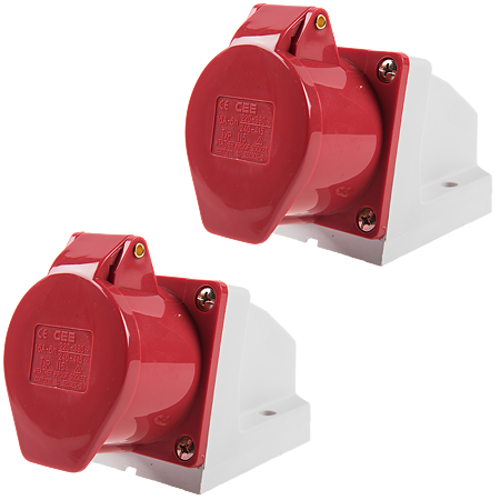 Priza industriala MAMA aplicata Comtec MF0012-86553, 3P+N+PE, 16 A, IP44