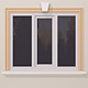 Ancadrament ferestre si usi Akfix FP129,  polistiren EPS + rasina, 120 x 30 x 2000 mm
