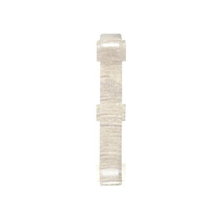 Set element de imbinare plinta parchet Korner Siena 80, frasin Norvegian 803, PVC, 80 x 20 mm, 2 bucati/set