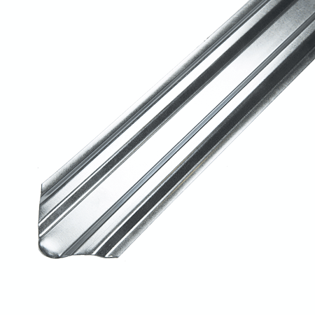 Sipca metalica gard, otel galvanizat, zincat, gri, lucios, 0.45 mm, 1500 x 92 mm, 10 bucati