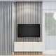 Panou riflaj acustic Stejar Ardenes, MDF, suport feltru 8 mm, interior, 2600 x 144 x 20 mm