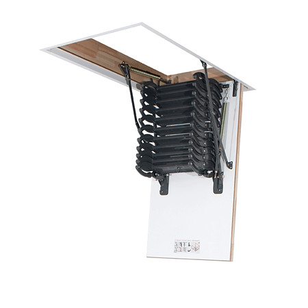 Scara pantograf retractabila Fakro LST, metal, 60 x 120 x 280 cm Scara pantograf retractabila Fakro LST, metal, 60 x 120 x 280 cm