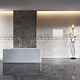 Faianta interior RAK Ceramics Stai Light Grey, gri deschis, aspect marmura, mata, 25 x 40 cm