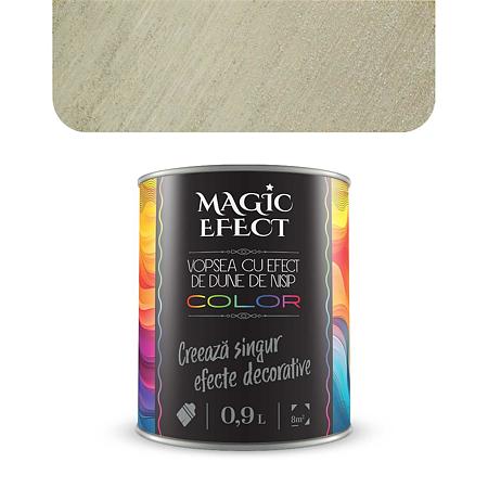Pachet vopsea efect decorativ Magic Efect Dune Ivory 11, pe baza de apa, 1 + 1 gratis, pensula inclusa