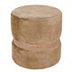 Taburet Ring, inel stejar, stofa bej P03, rotund, 38 x 38 x 40 cm