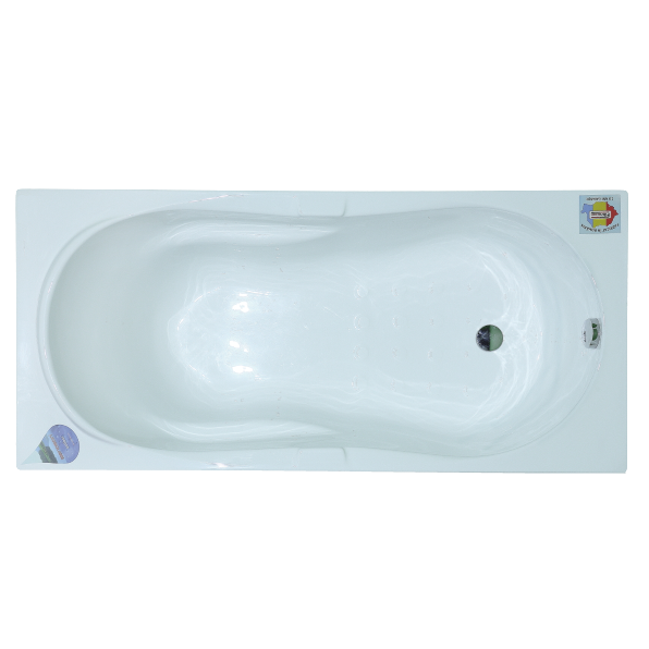 Cada baie acril sanitar Fibrocom Arabella, 1500 x 700 x 540 mm, alb 1500