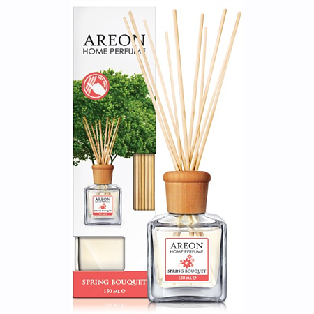 Odorizant cu betisoare Areon Home Perfume, Spring Bouquet, 150 ml 