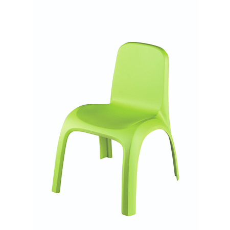 Scaun monobloc pentru copii, Keter Kids Chair, plastic, 43 x 39 x 53 cm, verde deschis 