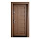 Usa metalica intrare Arta Door 410, MDF laminat, deschidere dreapta, culoare siena, 880 x 2010 mm 