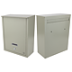 Cutie postala exterior, otel, gri, 2 chei, 260 x 335 x 120 mm
