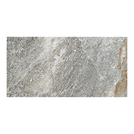 Gresie exterior/interior Cesarom Quartz, portelanata, gri, clasa de aderanta R11, PEI 4, 9 mm, 60 x 30 cm
