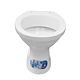 Vas WC Menuet 5100, ceramica, evacuare laterala, alb
