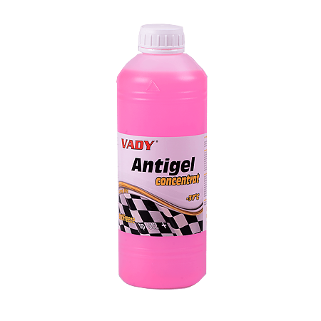 Antigel concentrat Vady, tip G12 pentru -37°C, roz, 1L