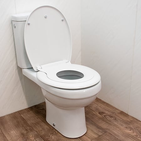 Capac WC Wirquin cu reductie pentru copii soft-close, plastic, rotund, alb