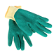 Manusi de protectie Dipper BLS DCT-9, verde, tricotate, fibre mixte, imersate in latex, marimea 8