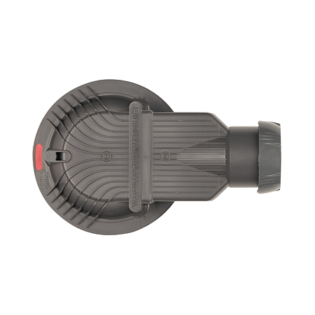 Sifon cadita dus / pardoseala Wirquin SlimPlus extra plat h=40 mm, corp ABS, anti miros, filtru de par, iesire Ø40 mm, debit 34 l/min, auriu periat, 187 x 60 x Ø118 mm