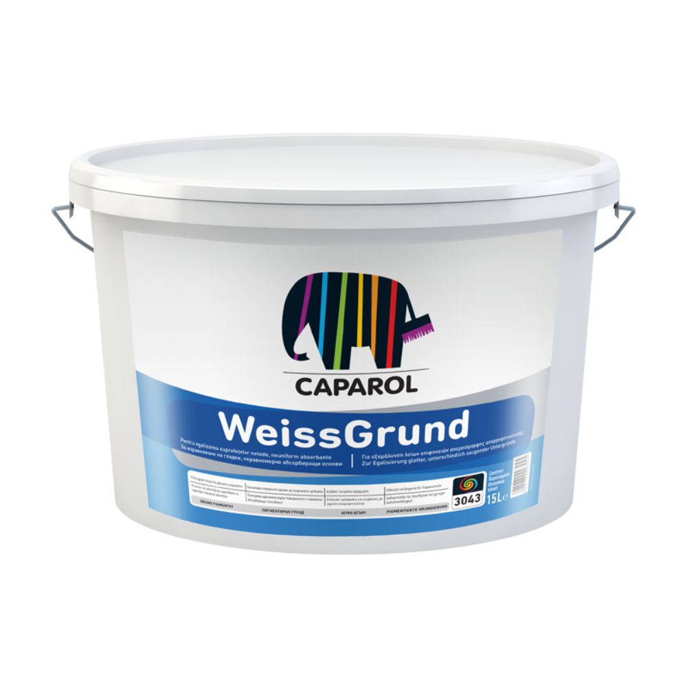 Grund de aderenta Caparol Weissgrund, alb, 15 l