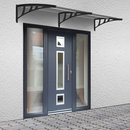 Copertina din plastic, bronz/gri, 1050 x 2400 mm