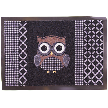 Stergator Owl 50 negru 60 x 80 cm