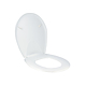 Capac WC Wirquin Expert, polipropilena, alb, 39.3 x 46 cm