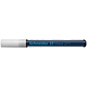 Marker permanent  Schneider, varf rotund, 2 mm, cu vopsea alba