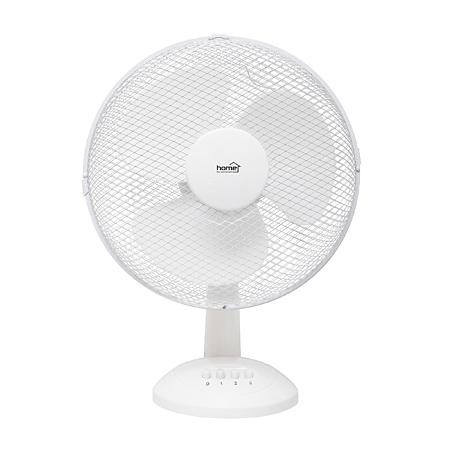 Ventilator de birou Home TF30WH, 30 cm, 40 W, alb