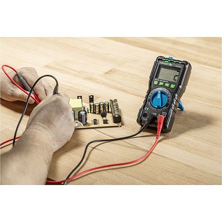 Multimetru digital Hogert HT1E600, ecran LCD