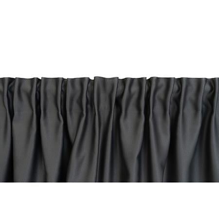 Draperie Jamaica, poliester, gri dimout, 145 x 250 cm