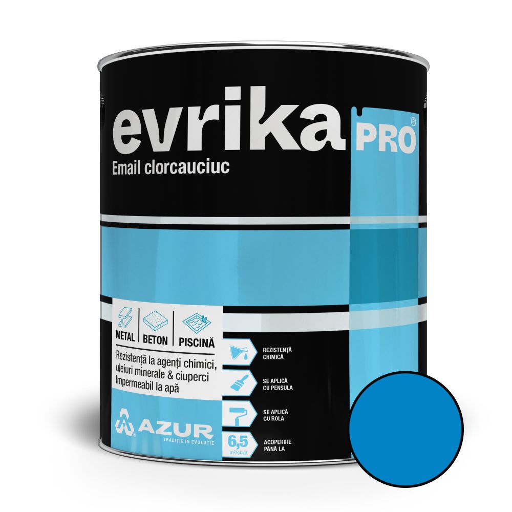 Email Clorcauciuc Evrika Pro, albastru, exterior, 0.75 L 0-75