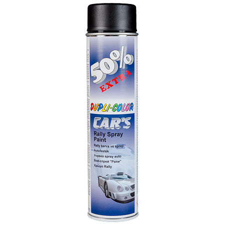 Vopsea spray auto Dupli-Color, negru, mat, exterior, 400 ml