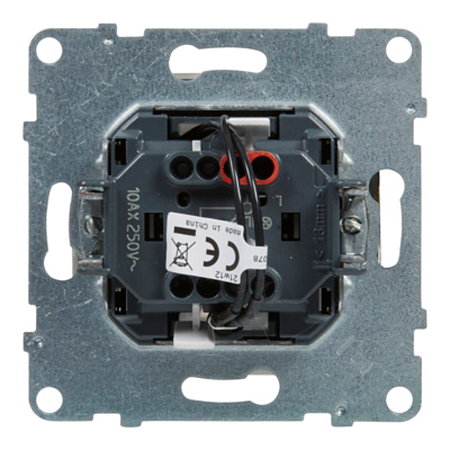 Intrerupator simplu Legrand, iluminat, alb, 10 A x 250 V
