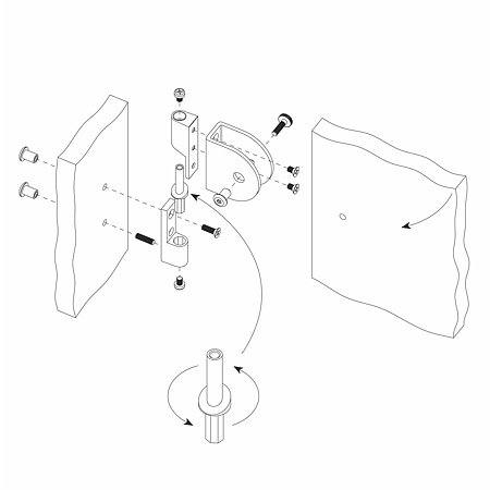 Balama pentru PAL de 18 mm sistem S1 Balama pentru PAL de 18 mm sistem S1