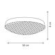 Plafoniera LED Neptun 40W, KL151027, 4000K, transparent, alb Plafoniera LED Neptun 40W, KL151027, 4000K, transparent, alb