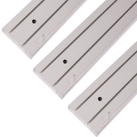 Sina perdea tavan SH2, PVC alb, 2 canale, 150 cm